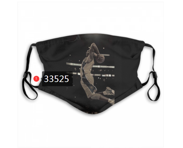 2021 NBA Los Angeles Lakers #24 kobe bryant 33525 Dust mask with filter